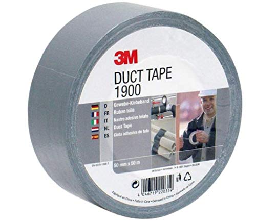 Pack De 3 Rollos De Cinta Americana Negra 5 Cm X 30 M - Impermeable, Multiusos, Para Reparaciones Y Manualidades